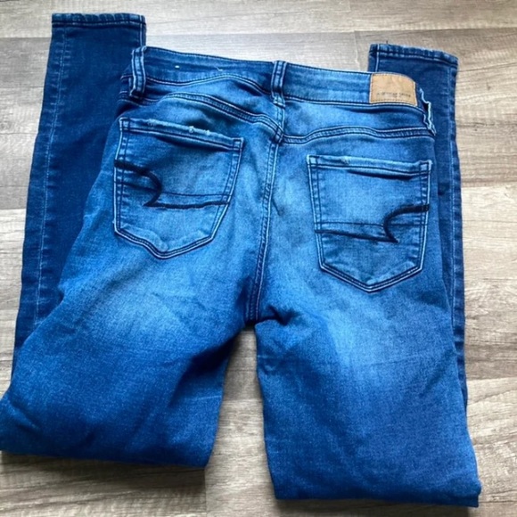 SOLD American eagle super stretch jeans size 2 - Picture 8 of 8